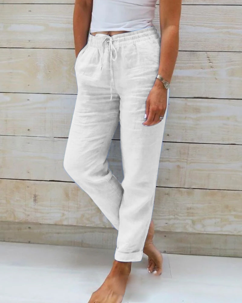 Claza | Pantalons Relaxés à Cordon