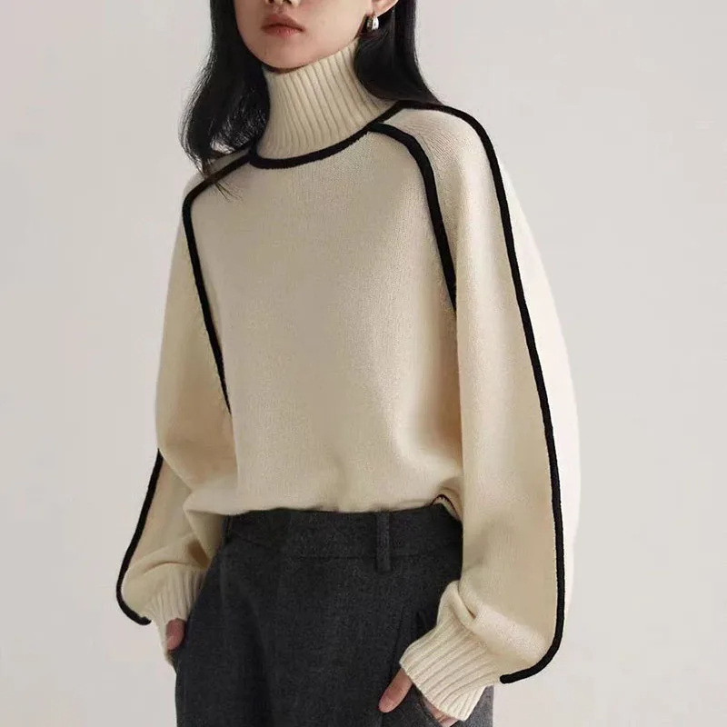 BNOIR | Pull à col roulé confortable