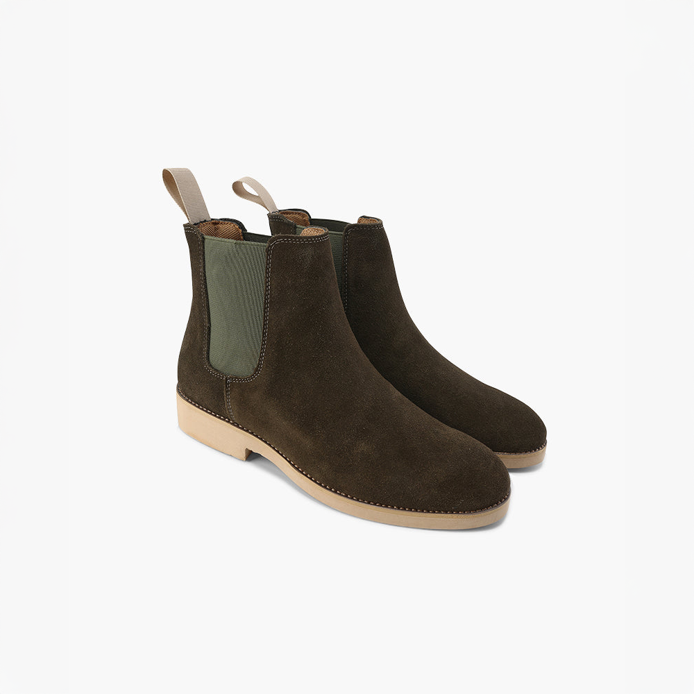 Bottines Chelsea en daim