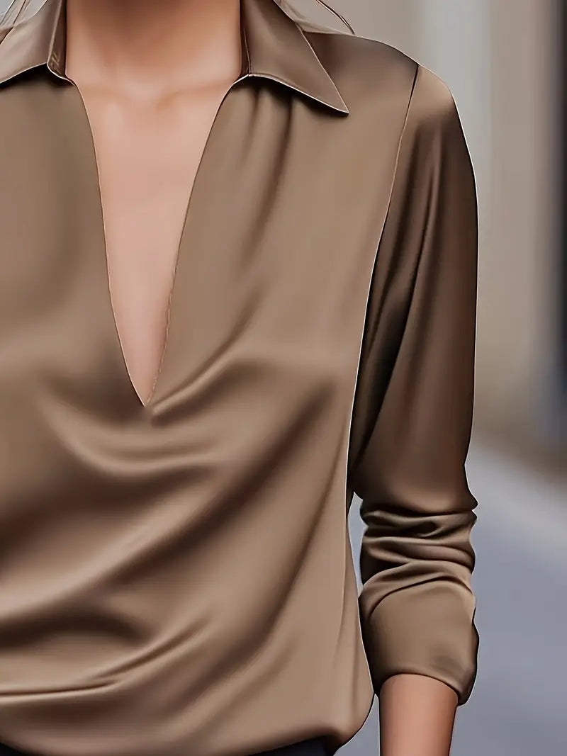 Nadene | Blouse V-Neck Premium