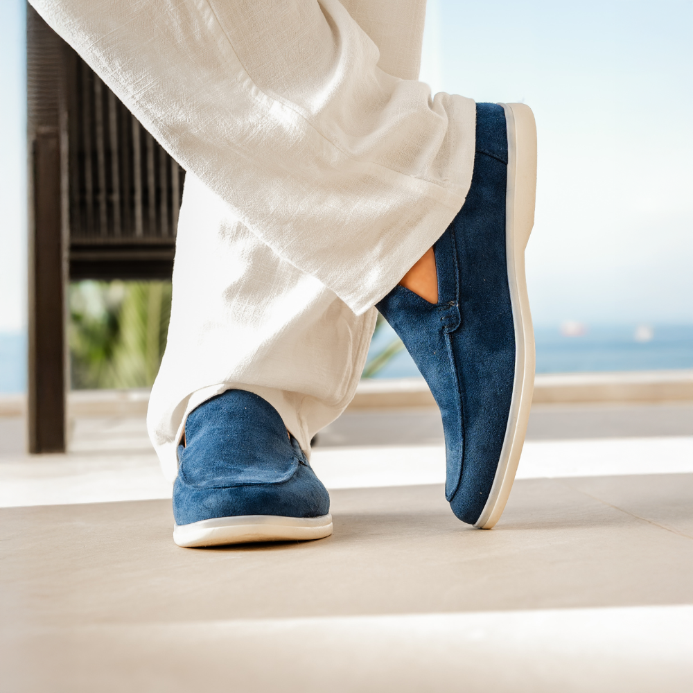 Mocassins en daim