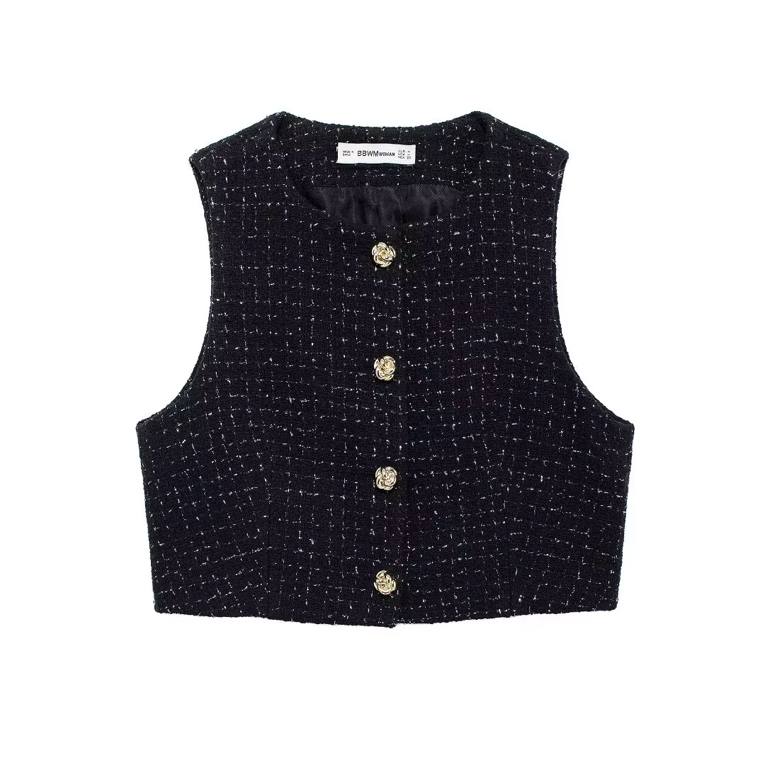 Charlotte | Luxe Tweed Gilet