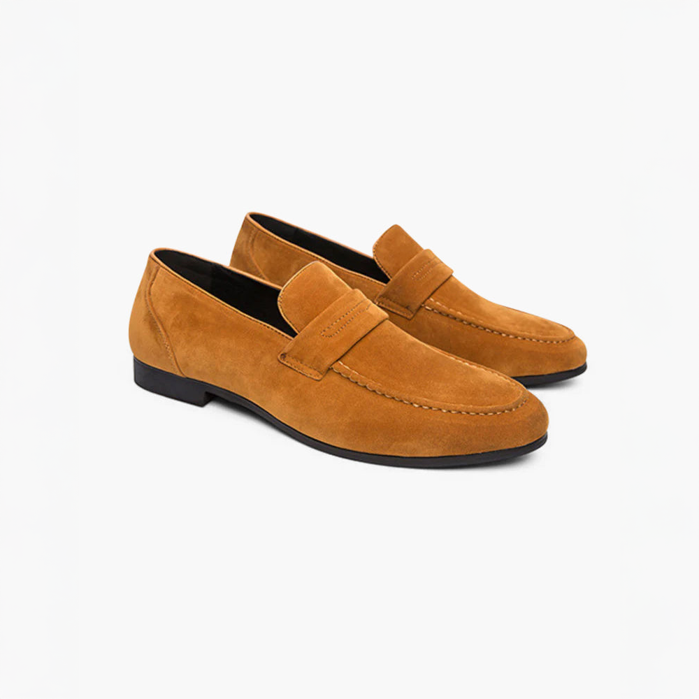Mocassins Penny en daim