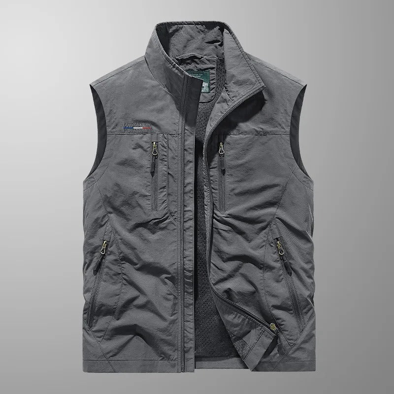 Tauno | Gilet cargo avec plusieurs poches