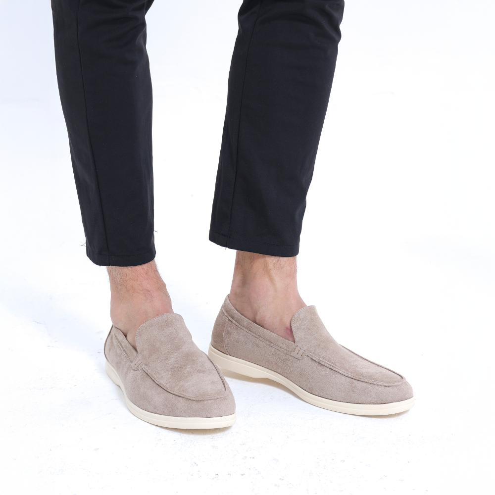 Mocassins en daim