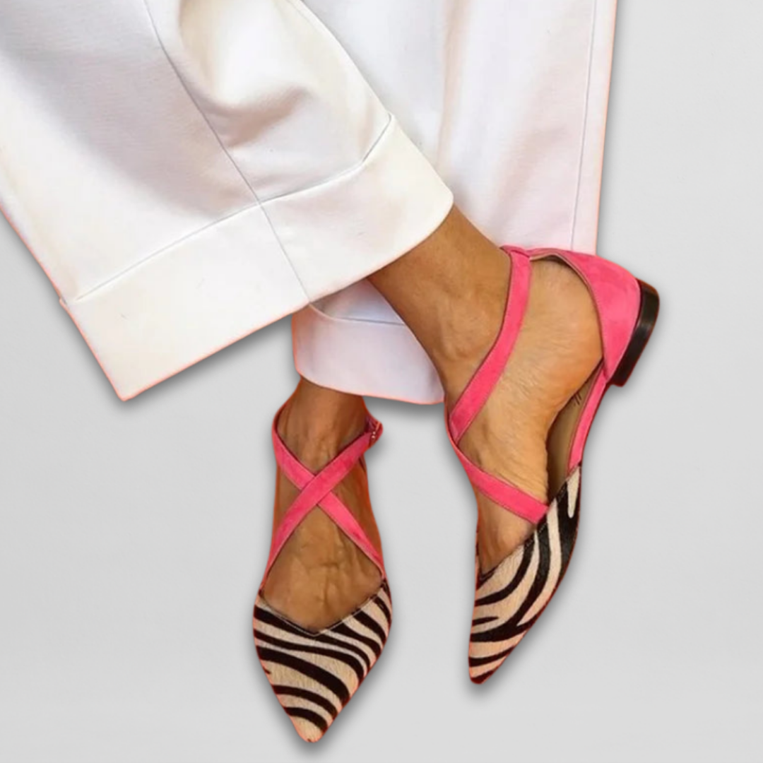 Fenna | Ballerines avec des sangles