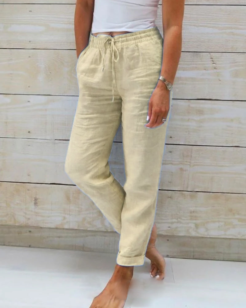 Claza | Pantalons Relaxés à Cordon