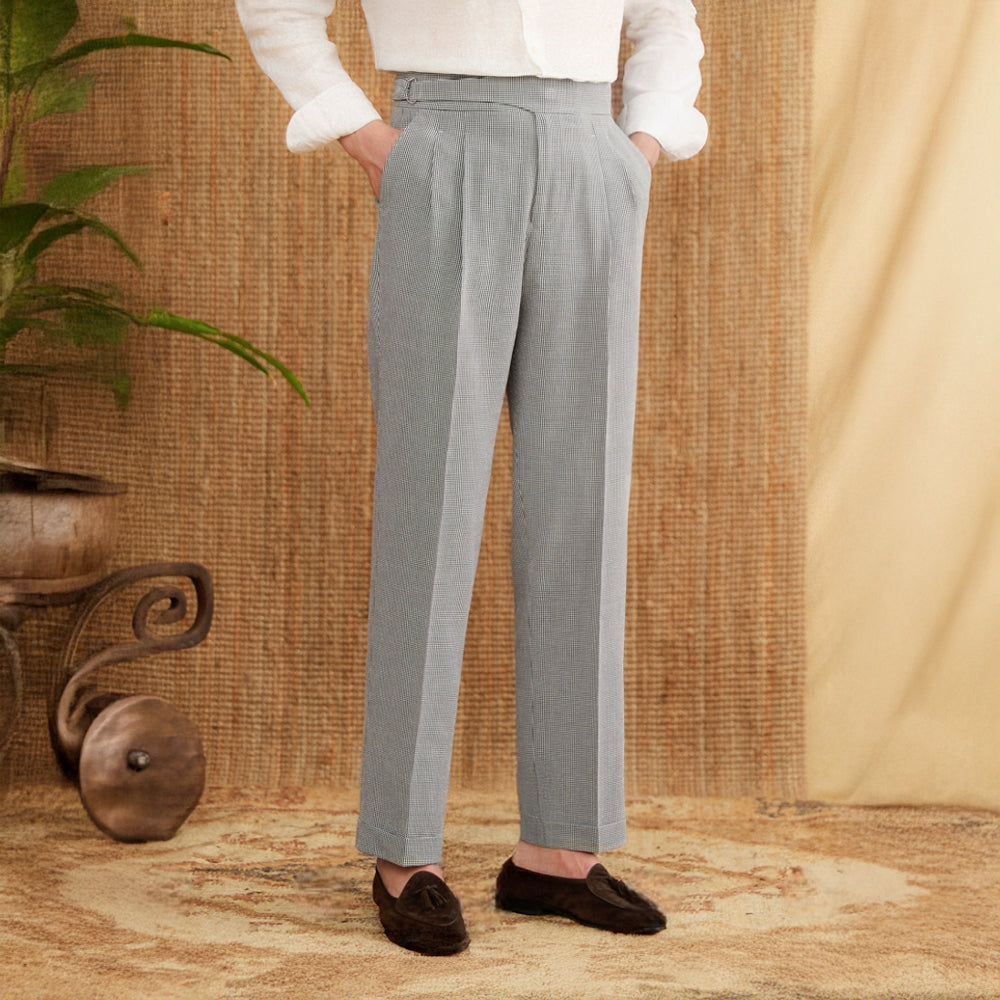 Como | Pantalon pied-de-poule