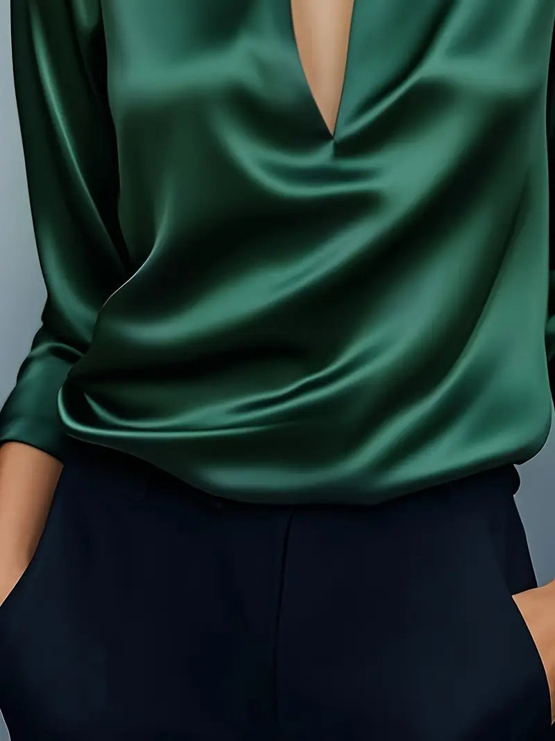 Nadene | Blouse V-Neck Premium