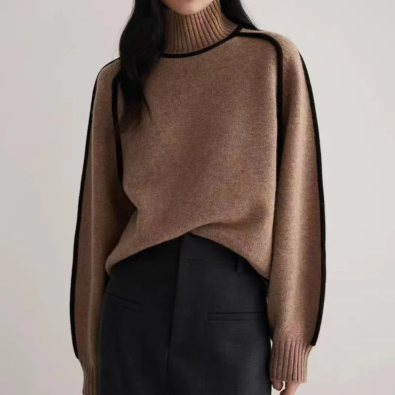 BNOIR | Pull à col roulé confortable