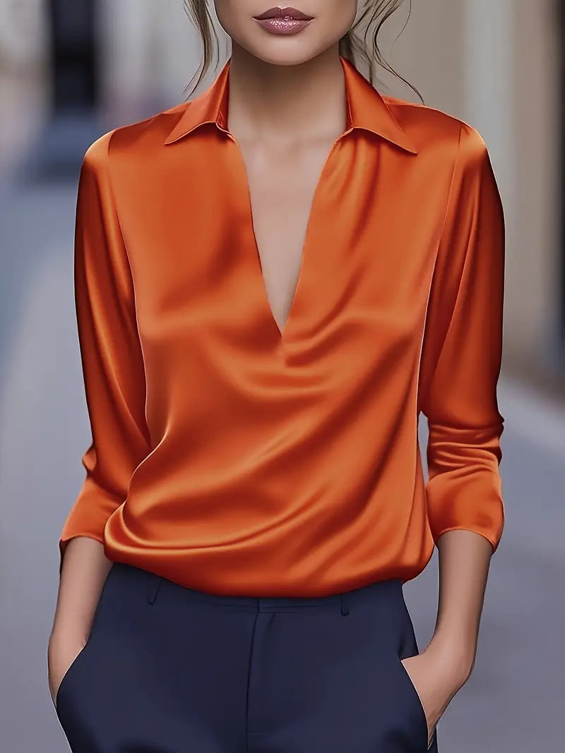 Nadene | Blouse V-Neck Premium