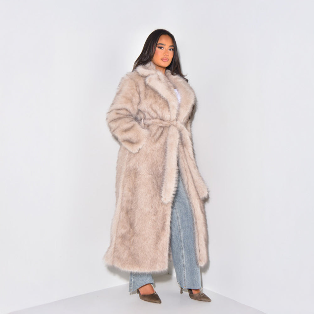 Elena | Manteau Fourrure