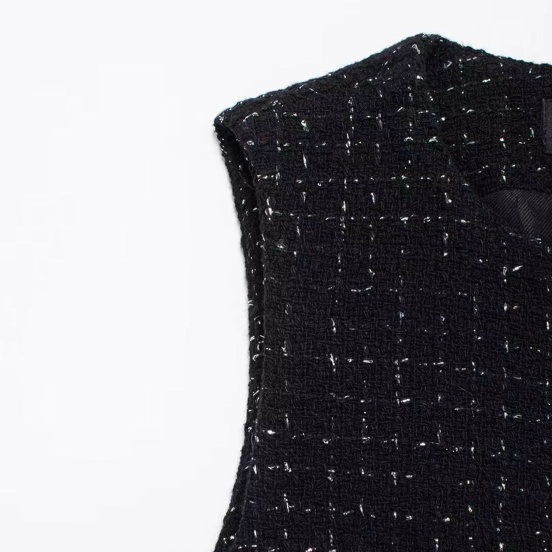 Charlotte | Luxe Tweed Gilet
