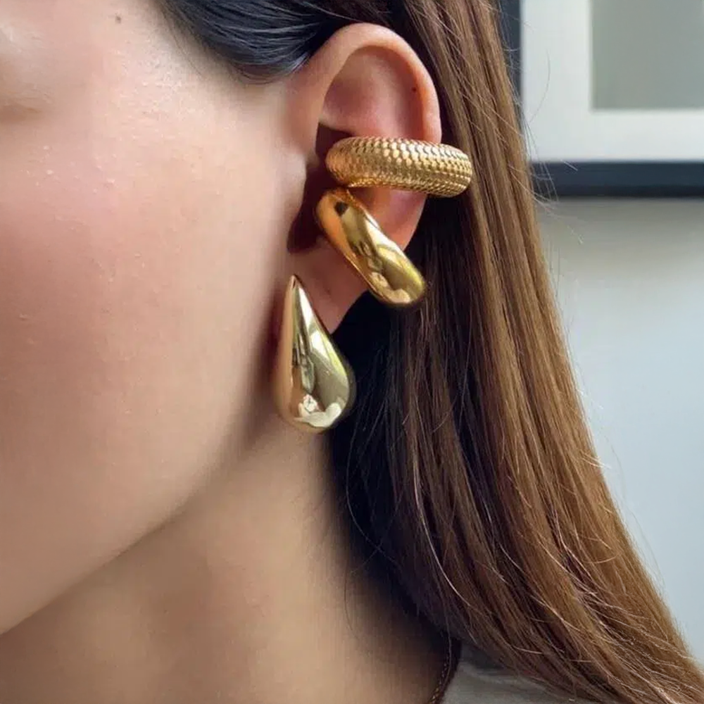 Doléane | Boucles d’oreilles cœur au style intemporel