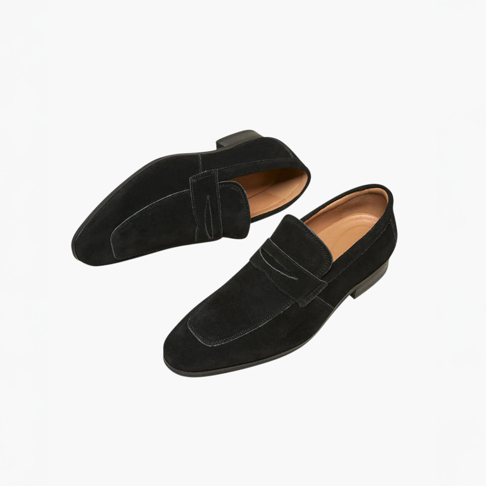 Mocassins Penny en daim