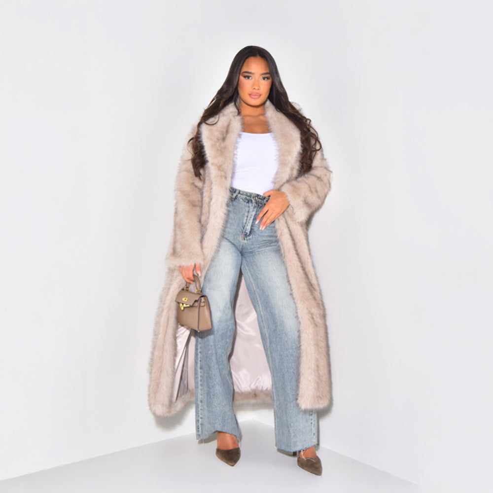 Elena | Manteau Fourrure