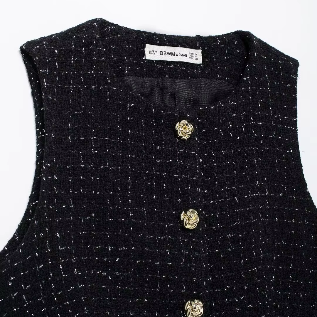 Charlotte | Luxe Tweed Gilet