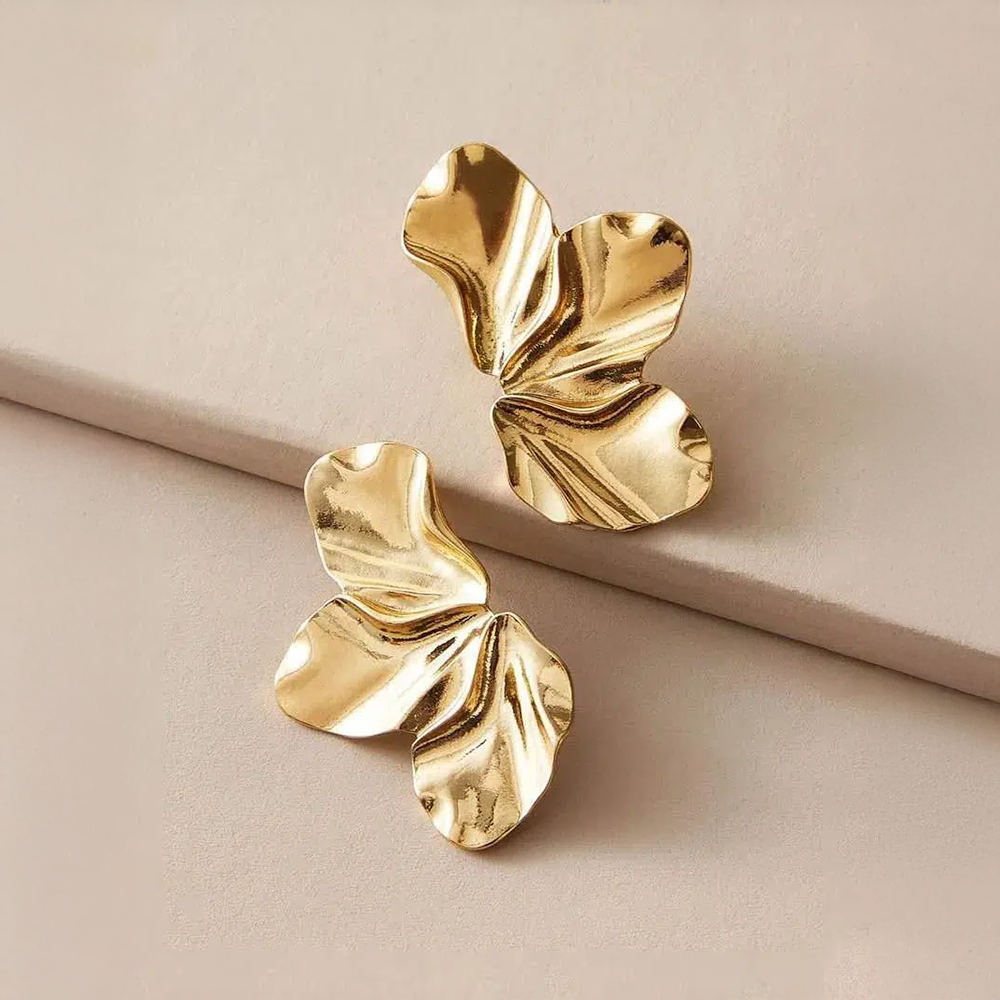 Roséline | Boucles d’oreilles florales au charme romantique