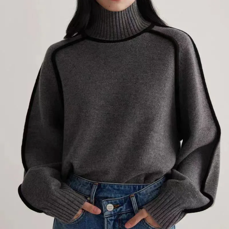 BNOIR | Pull à col roulé confortable