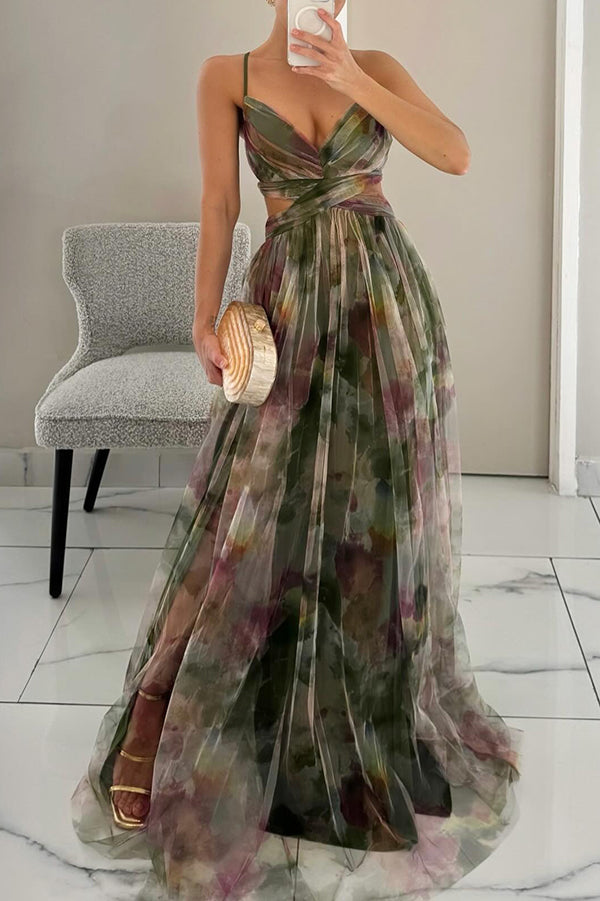 Giselle | Envoûtant Maxi-robe avec Imprimé Floral