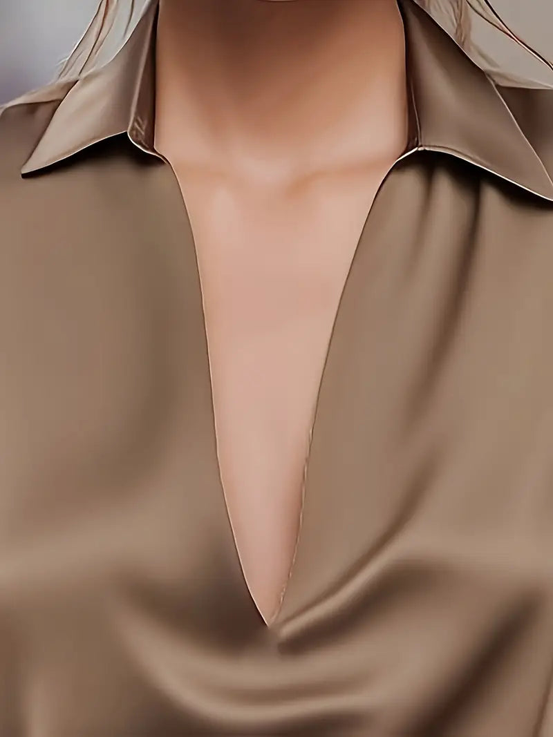 Nadene | Blouse V-Neck Premium