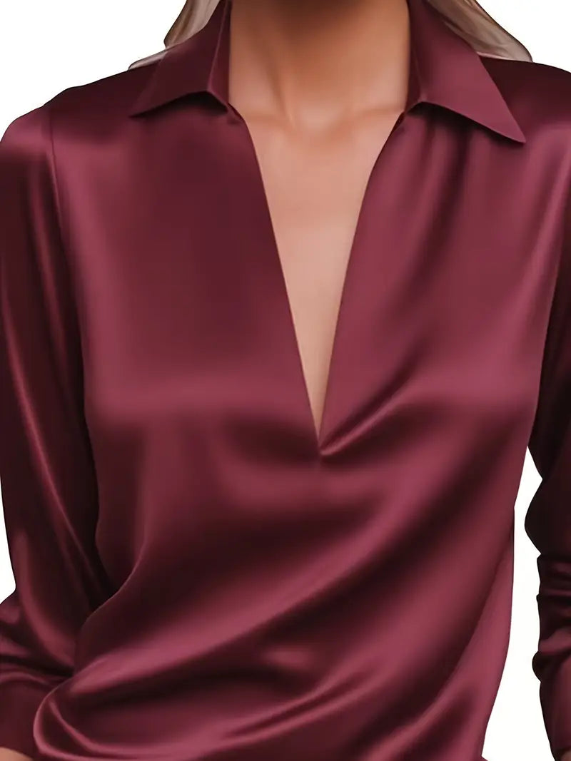 Nadene | Blouse V-Neck Premium