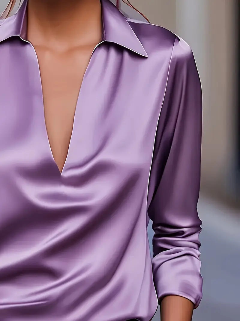 Nadene | Blouse V-Neck Premium