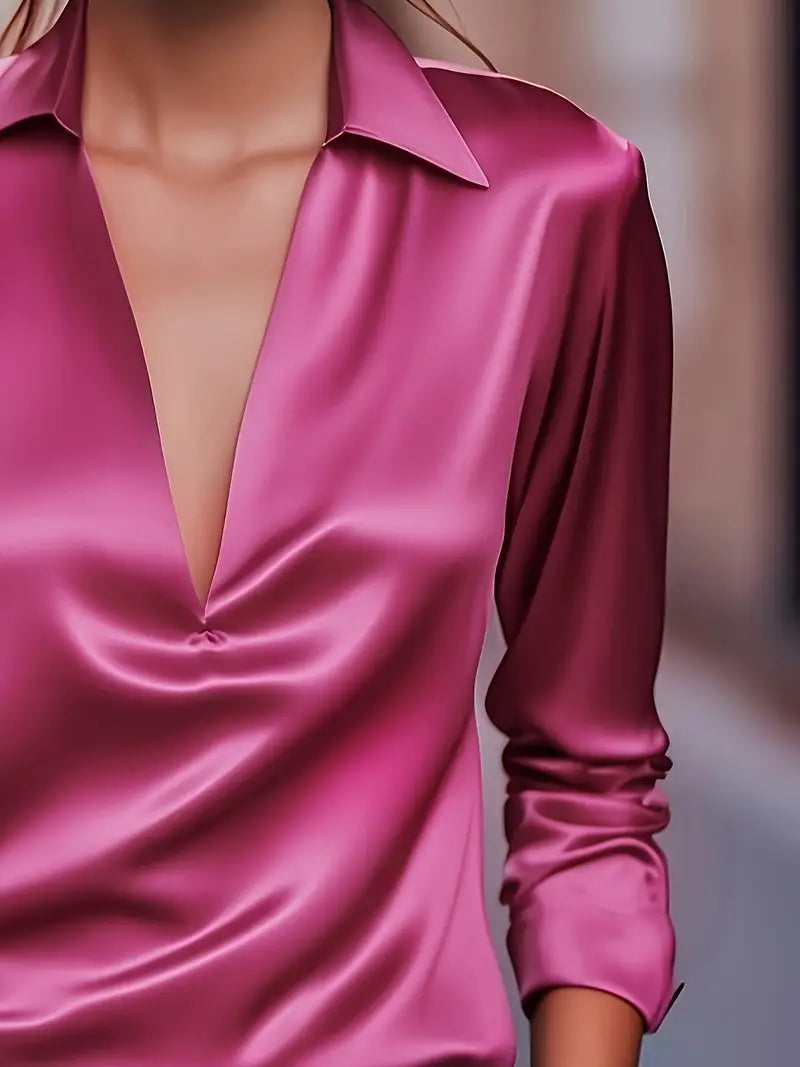 Nadene | Blouse V-Neck Premium