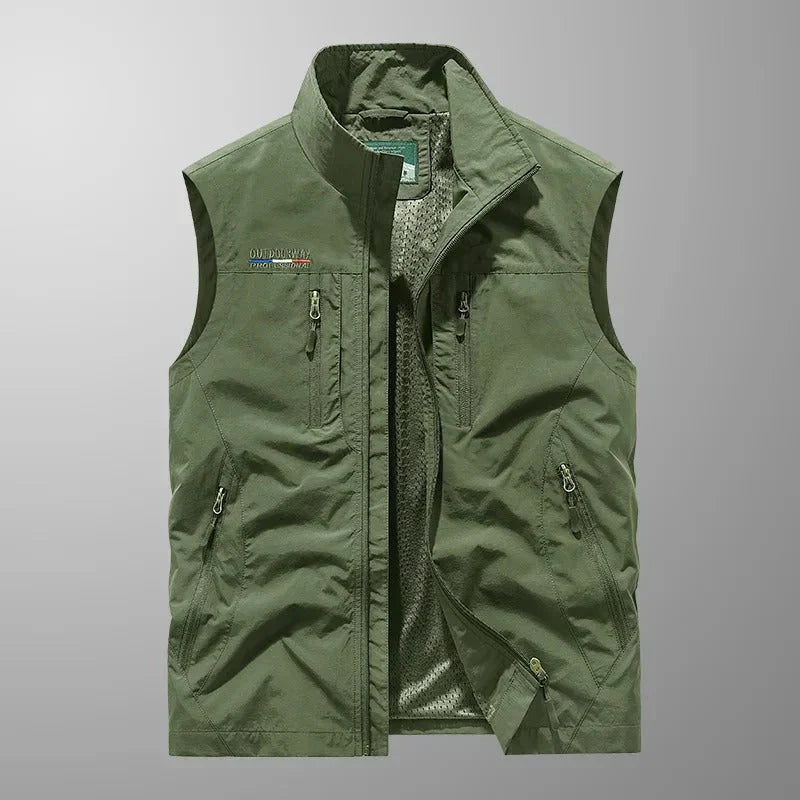 Tauno | Gilet cargo avec plusieurs poches