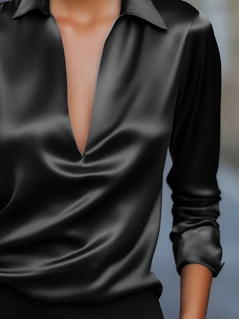 Nadene | Blouse V-Neck Premium