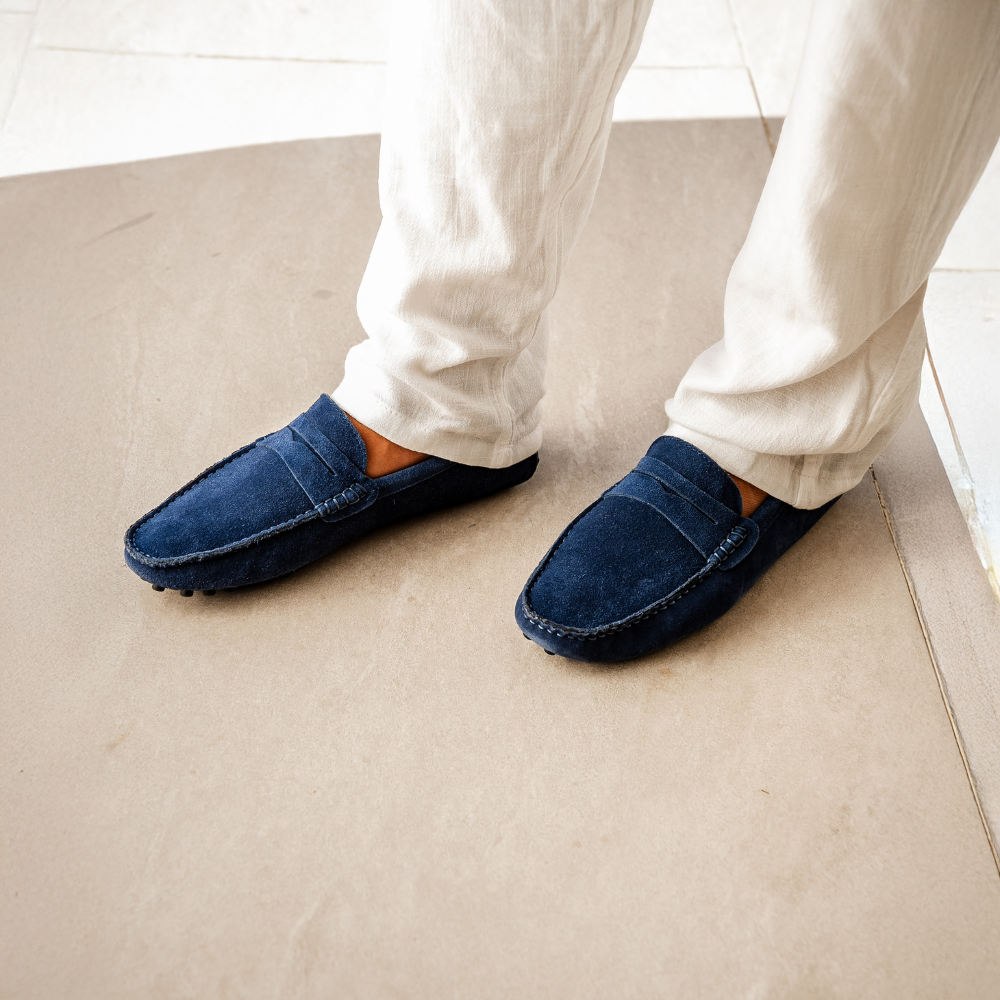 Mocassins Driver en Daim