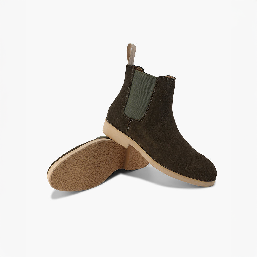 Bottines Chelsea en daim