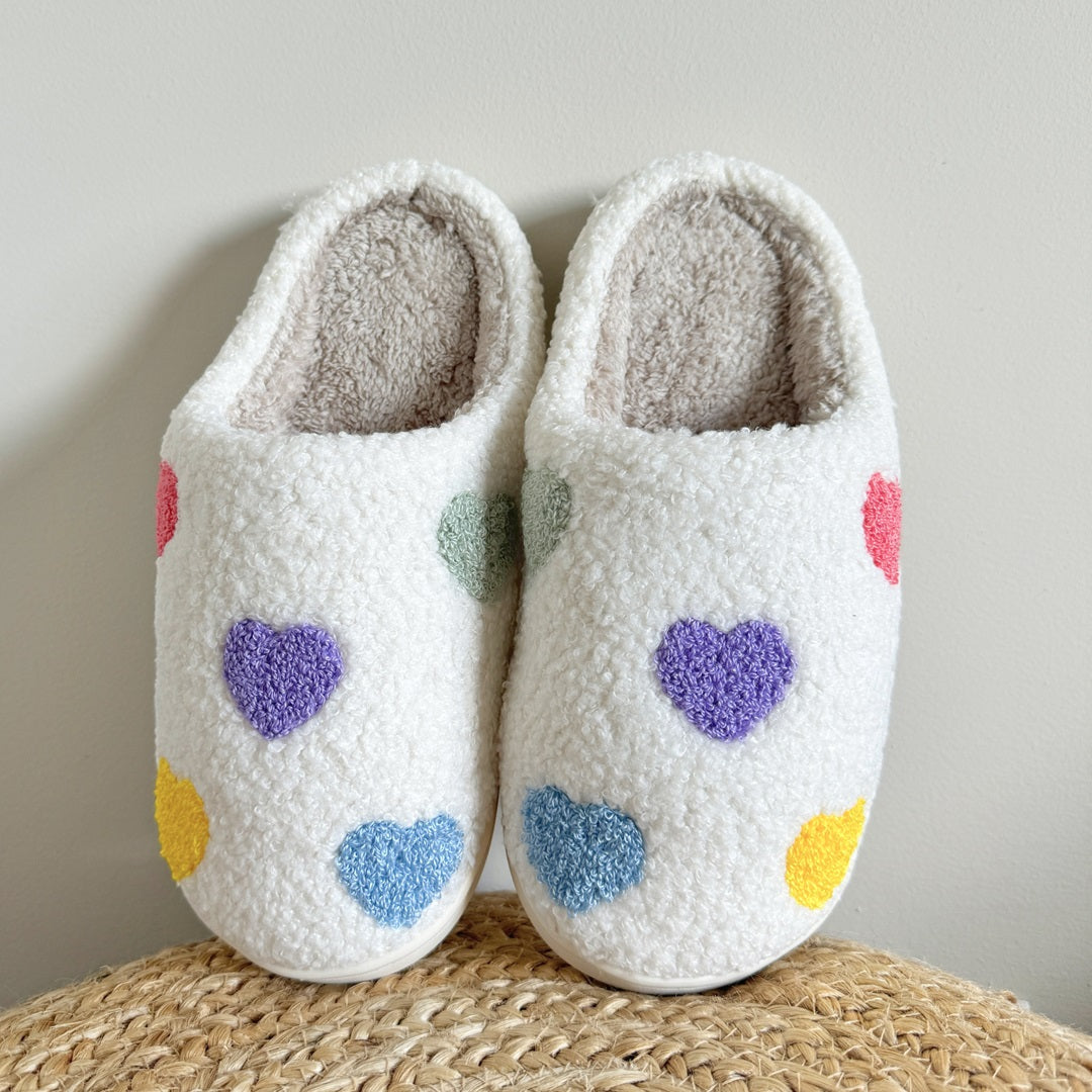 BNOIR | Colourful Heart Slippers