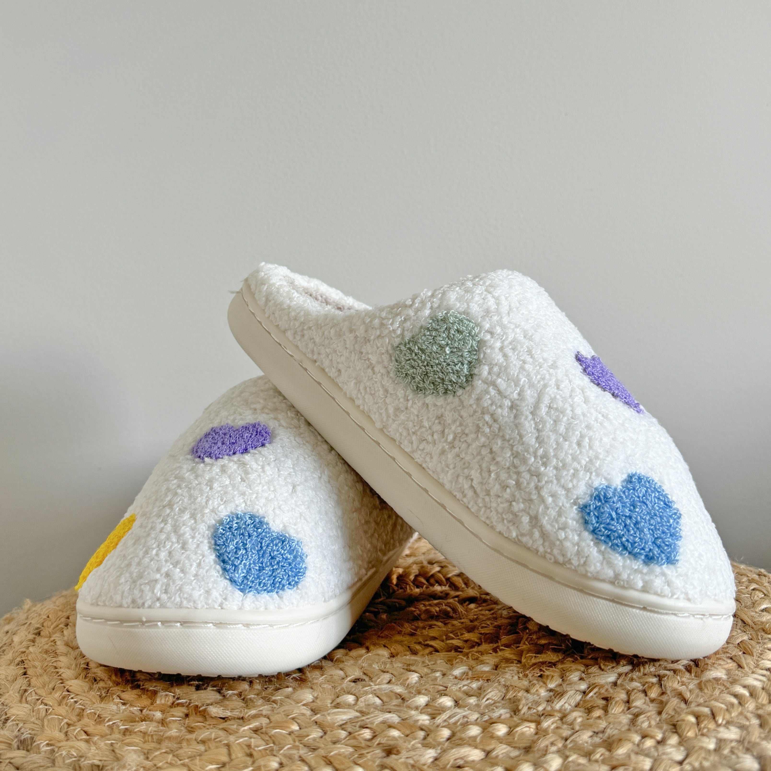 BNOIR | Colourful Heart Slippers