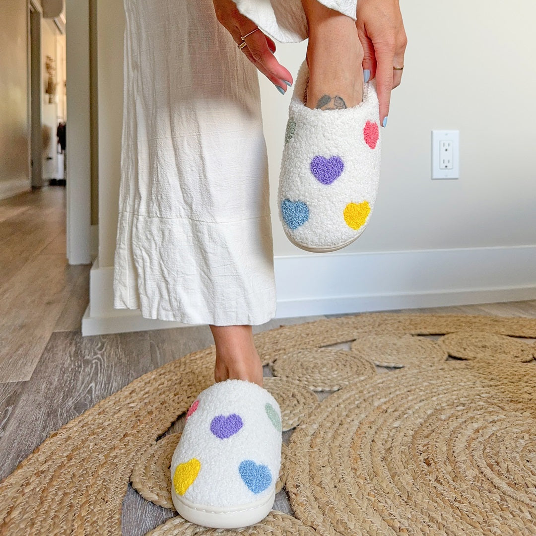 BNOIR | Colourful Heart Slippers