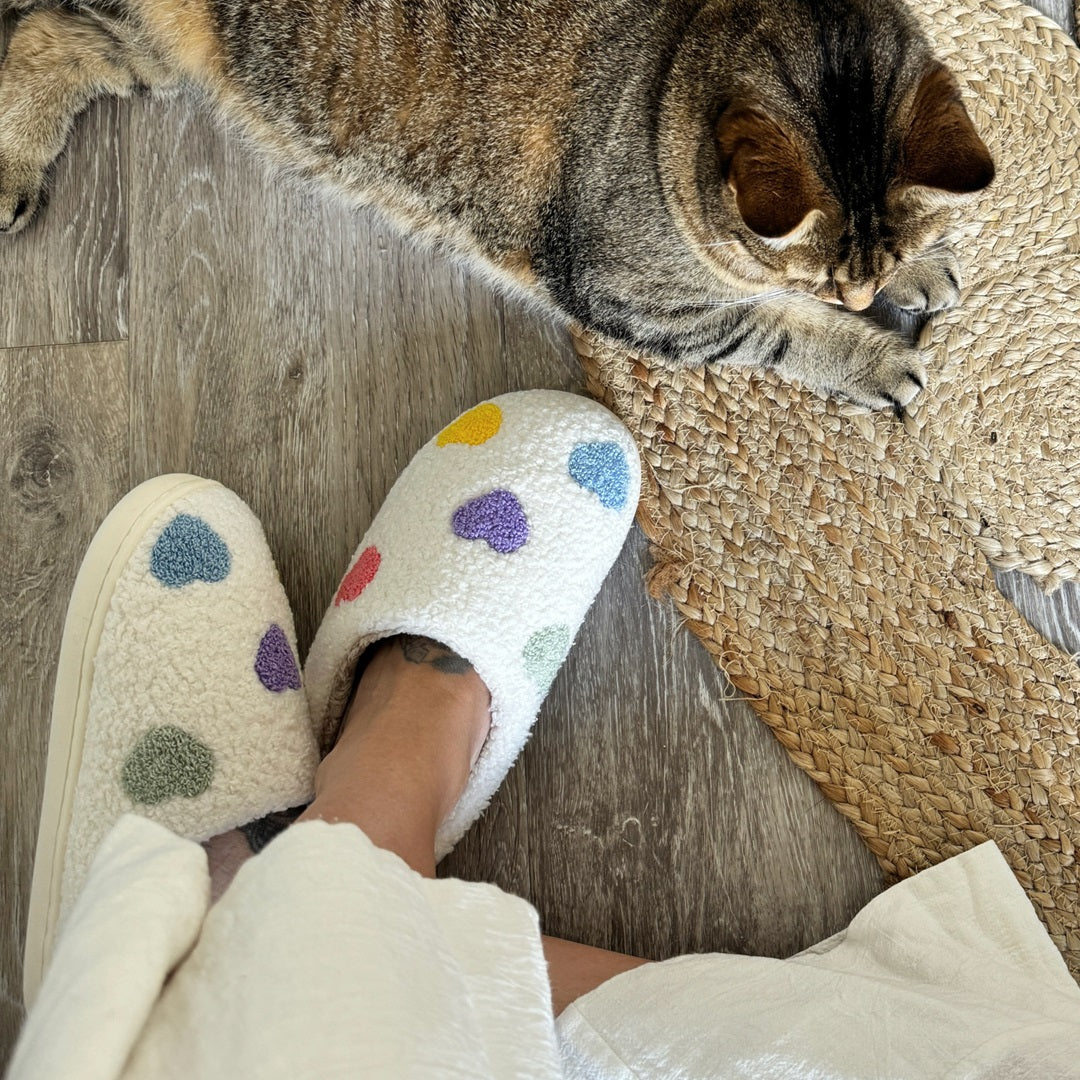 BNOIR | Colourful Heart Slippers