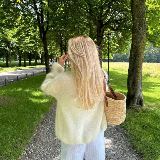 Evelyn | Cardigan en Mohair