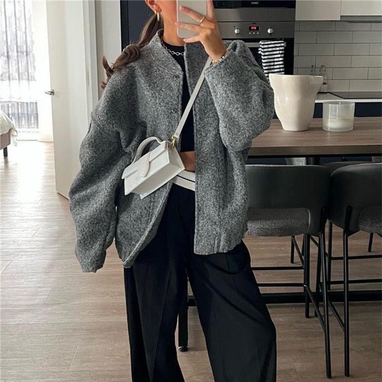 Maya | Veste Bomber Oversize