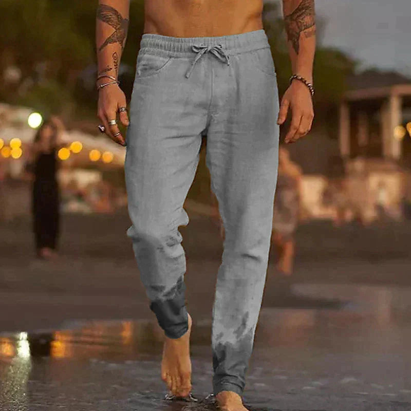 Elias | Pantalon léger en lin (1+1 GRATUIT)