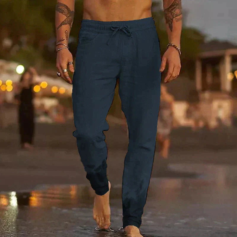 Elias | Pantalon léger en lin (1+1 GRATUIT)