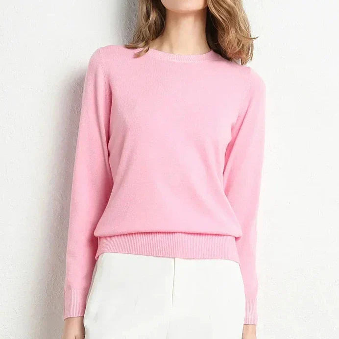BNOIR | Pull confort en laine essentiel