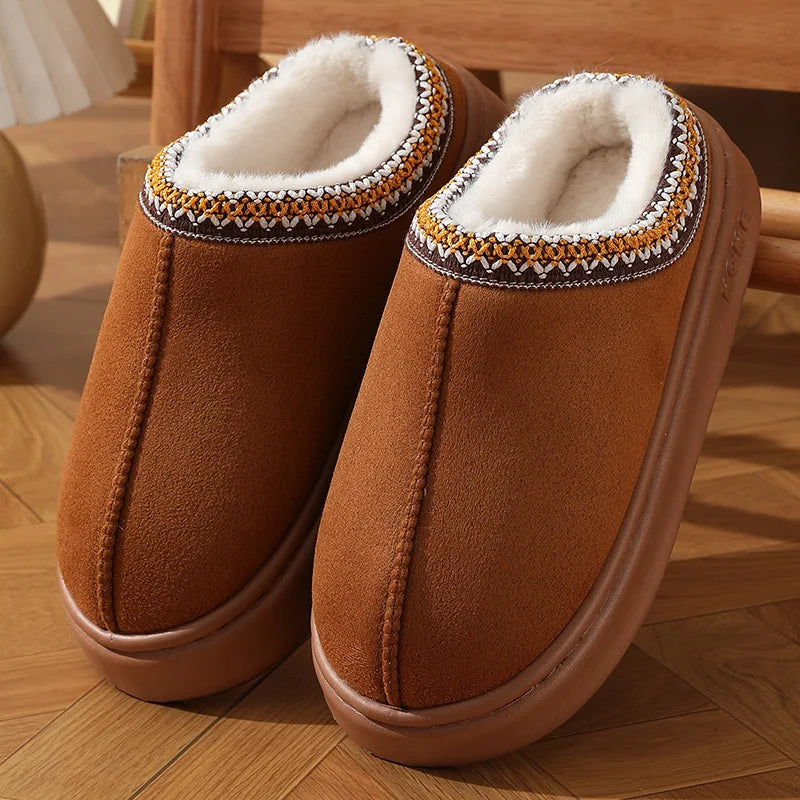 BNOIR | Chaussons à doublure chaude