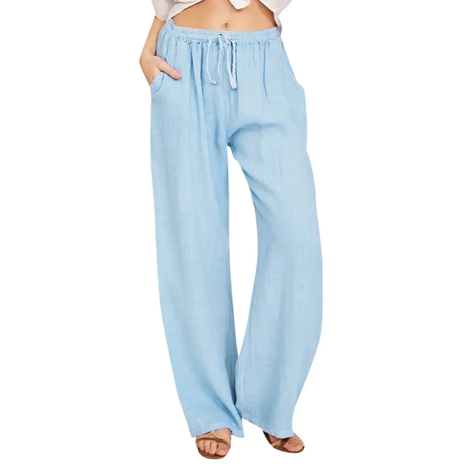 Inés | Pantalon confort à jambe large