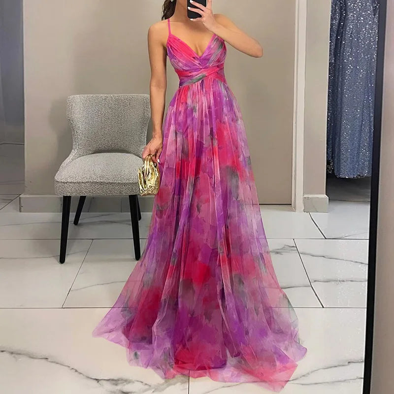 Giselle | Envoûtant Maxi-robe avec Imprimé Floral
