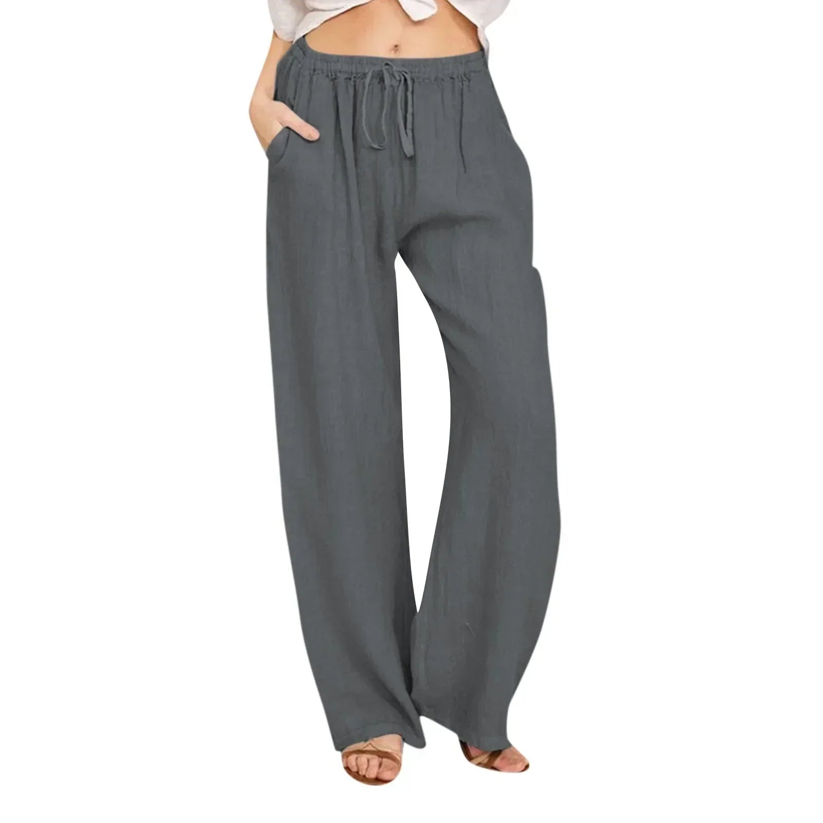 Inés | Pantalon confort à jambe large