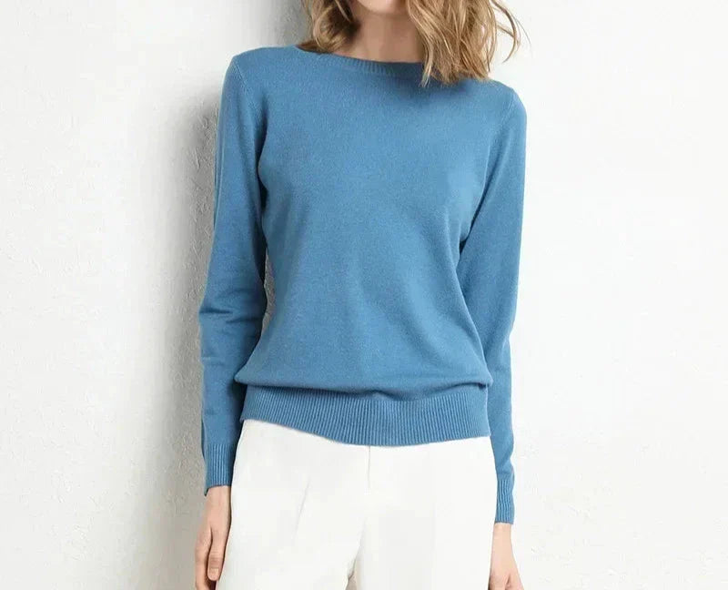 BNOIR | Pull confort en laine essentiel