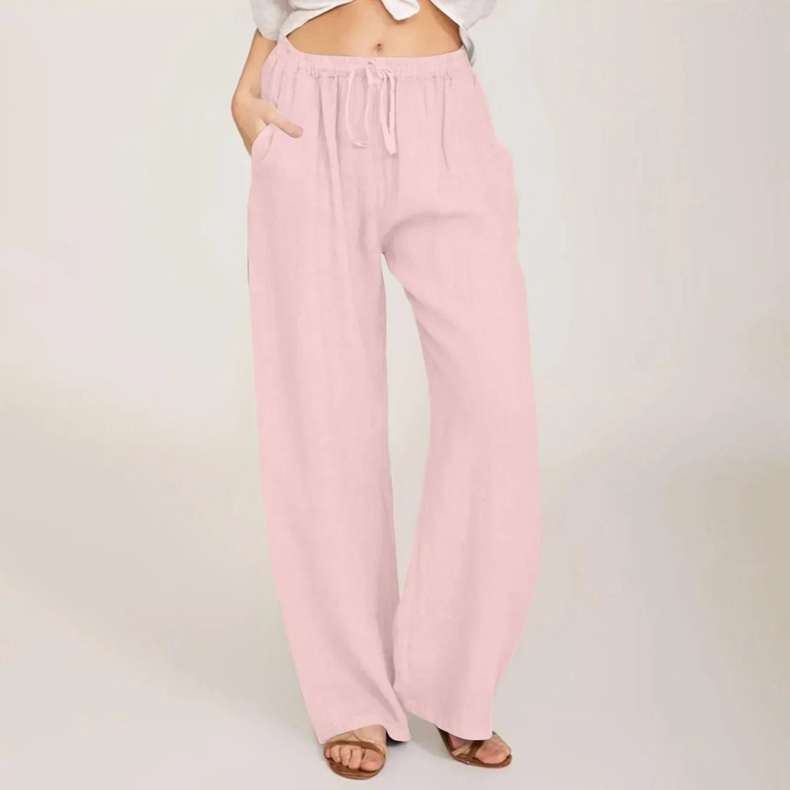 Inés | Pantalon confort à jambe large