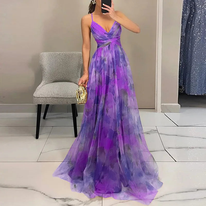 Giselle | Envoûtant Maxi-robe avec Imprimé Floral
