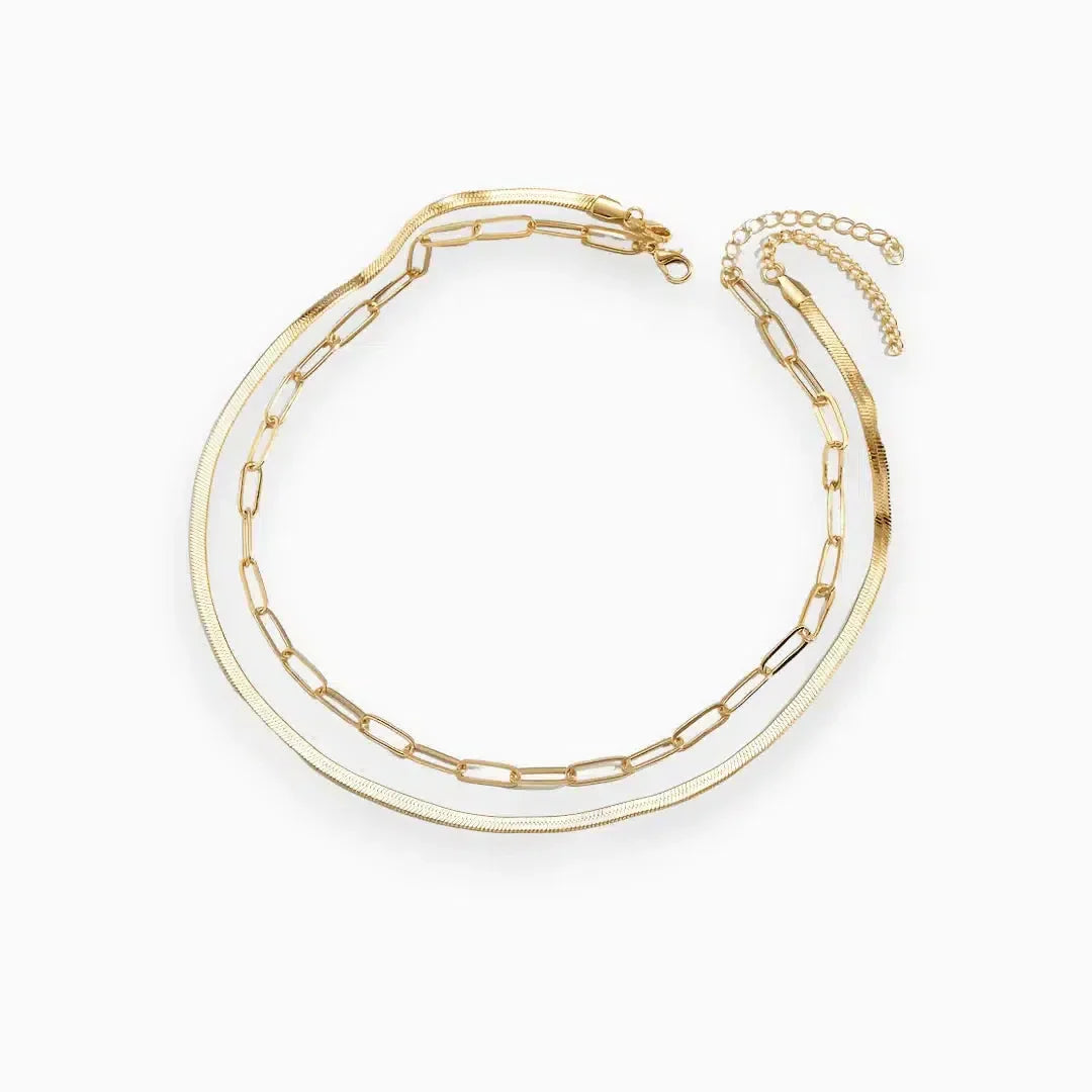 Sérenthia | Collier ras-du-cou serpent au style vintage