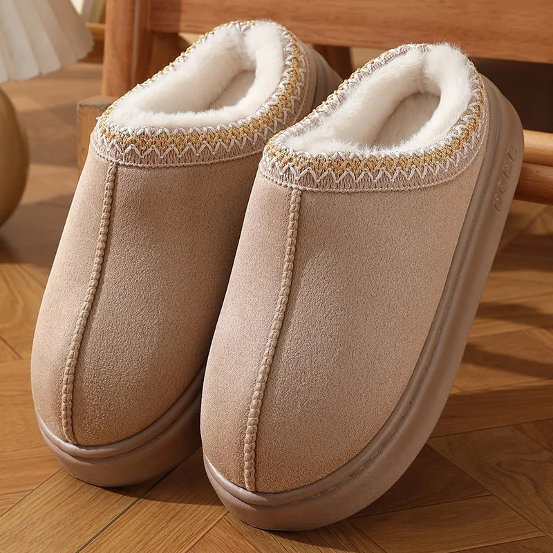 BNOIR | Chaussons à doublure chaude